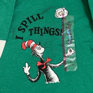 Dr Seuss Green long sleeve t-shirt!!! Unisex